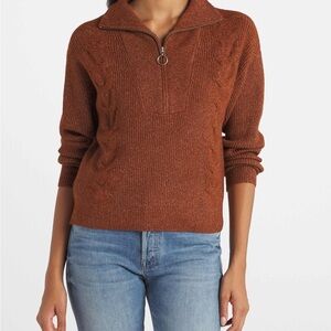 LOVE ELLIE
Belmira Half Zip Sweater